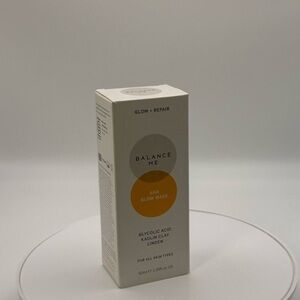 AHA Glow Mask Balance Me Glycolic Acic Kaolin Clay Linden 50ml